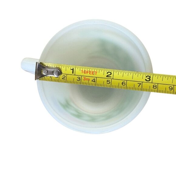 RARE Vintage 1980 Anchor Hocking Golf Mug Glass Live Love Laugh Play Rainbow - Picture 9 of 9